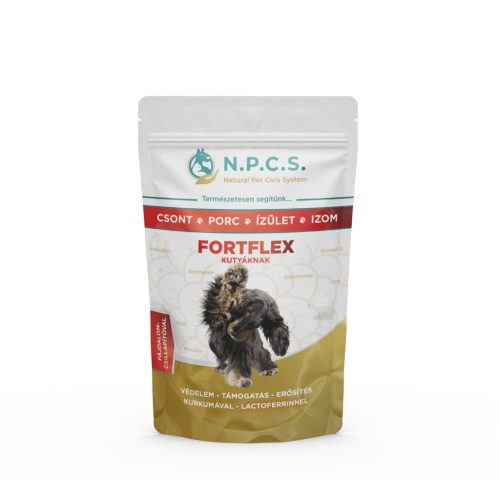 Natural Pet Care System (Burgimmune) FORTFLEX – Csont porc ízület izom (fájdalomcsillapítós) 50 g