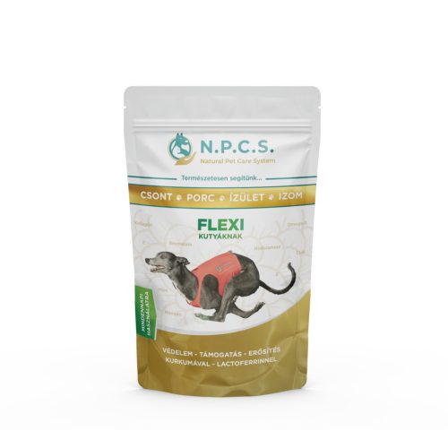 Natural Pet Care System (Burgimmune) FLEXI – Csont porc ízület izom (mindennapi) 45 g RAKTÁRON